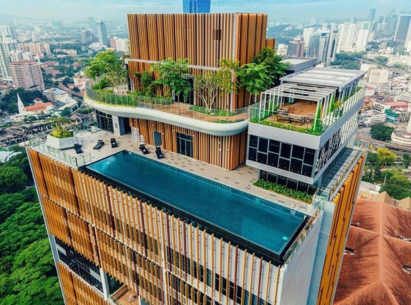 Ceylonz Suites Kl Tower View Bukit Bintang Kuala Lumpur Exterior foto